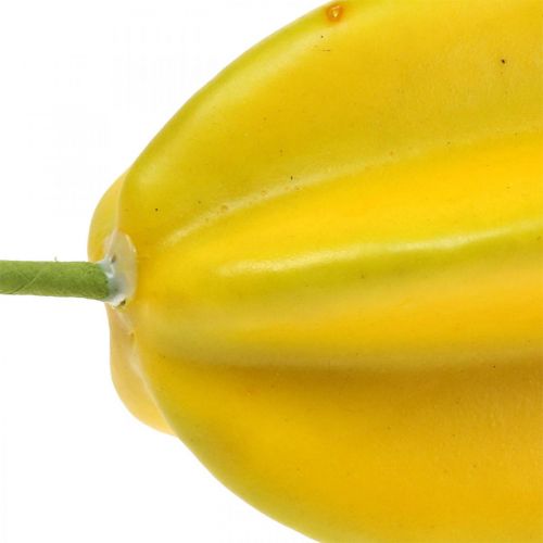 Floristik24 Kunstig stjernefrukt deco frukt kunstig frukt Ø7,5cm 10,5cm