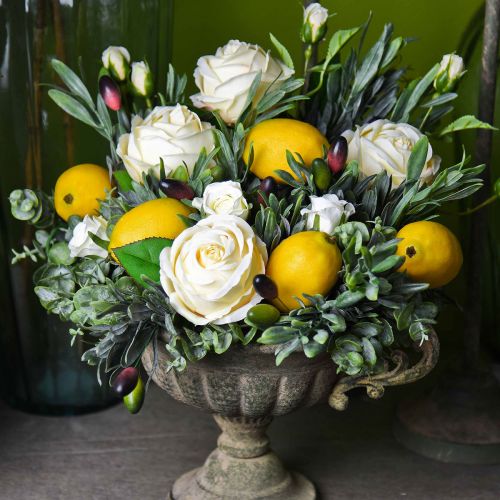 Floristik24 Kunstige eukalyptusgrener kunstige planter grønne 34cm 6stk