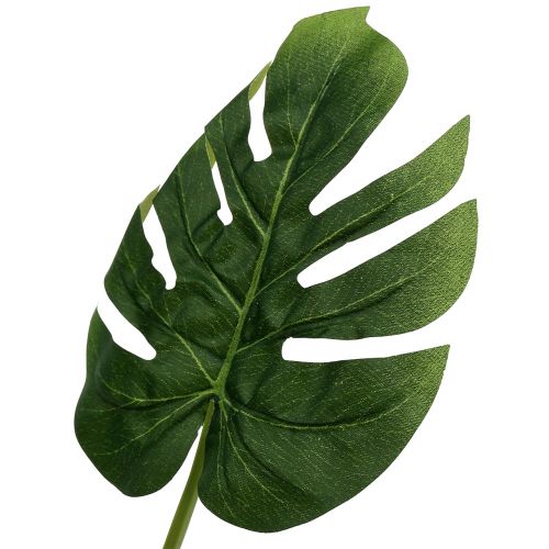 Kunstig Philodendron blad 18cm grønn 6stk