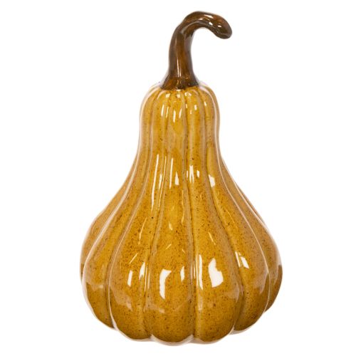 Dekorativt gresskar til borddekorasjon Halloween 18 cm