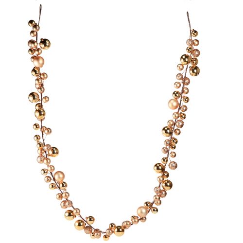 gjenstander Julekrans med gullkule 160 cm festlig dekorasjon