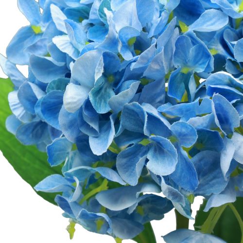 gjenstander Kunstige blomster dekorasjon hortensia kunstblå 69cm