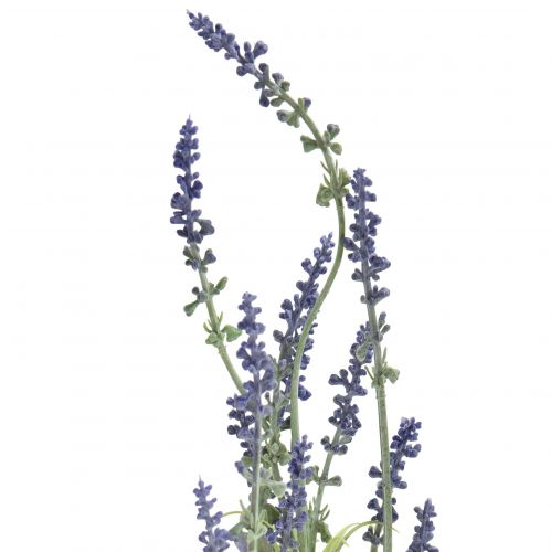 Floristik24 Kunstige blomster lavendel dekorasjon lavendel gren lilla 48cm