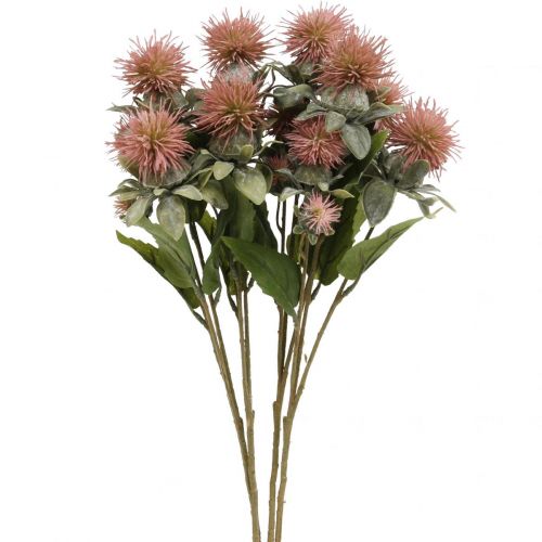 Floristik24 Kunstige planter saflortistel gren tistel rosa 4stk