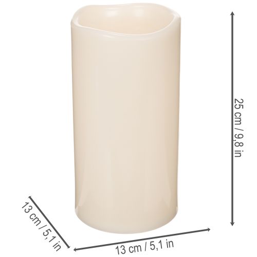 Stor LED-lys for batteridrift