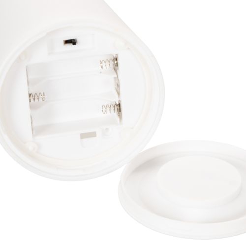 Lampe med håndtak, bærbar LED-lampe for utendørs og innendørs bruk, 22 cm, 3 stk. | Floristik24.no