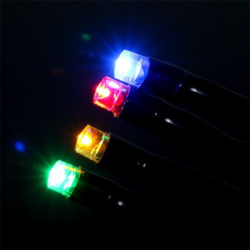 gjenstander LED lyskjede for utvendig 120 9m fargesvart
