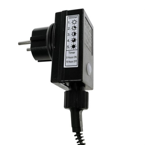 Floristik24 LED rislyskjede for innvendig og utvendig 500er 11m grønn / varm hvit