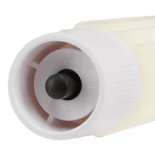 gjenstander LED pinnelys med timer rillede lys krem 24,5cm 4 stk