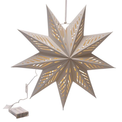 Julestjerne LED-dekorasjon for
