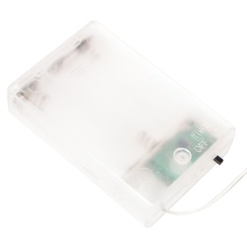 Kunstig plante med snø, LED-juletre i jutepose, batteridrevet, for innendørs bruk, 50 cm | Floristik24.no