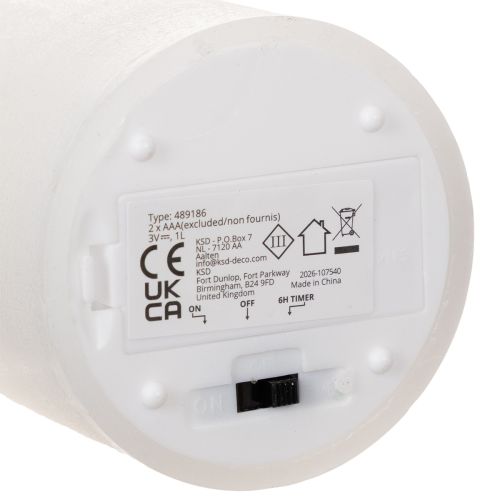 LED-søylelys, flimrende, med