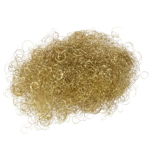 Premium krøllete gullglitter 50g kjøpe | Floristik24.no