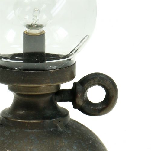 Floristik24 Dekorativ lampe Vintage Ø10cm H20cm