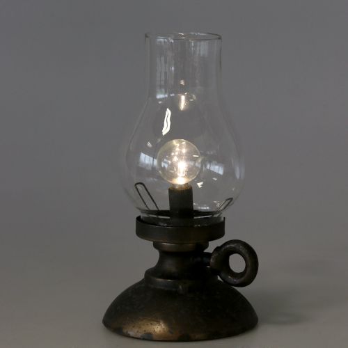 Floristik24 Dekorativ lampe Vintage Ø10cm H20cm