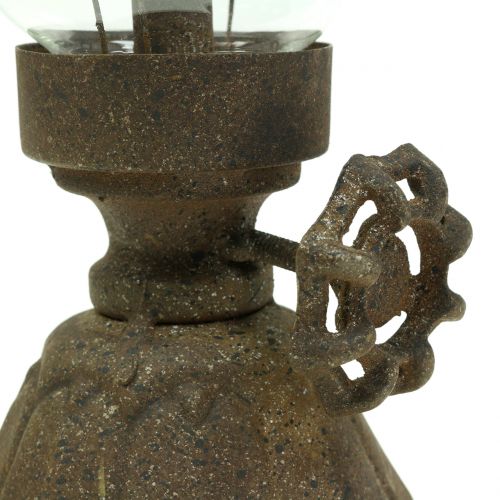 Dekorativ lampe antikk Ø11,5cm H25cm | Floristik24.no