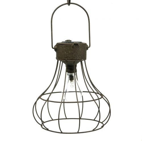 Floristik24 Dekorativ lampe sol Ø23,5cm H24cm