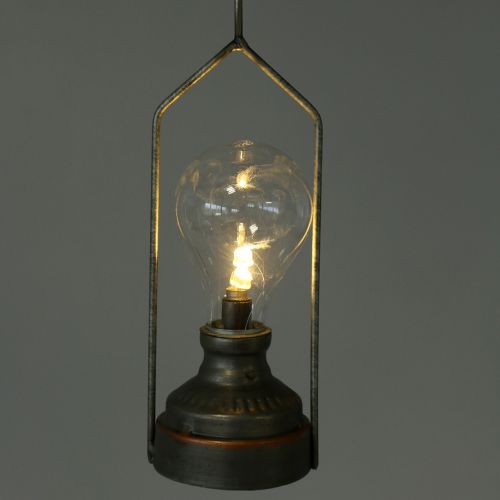 gjenstander Dekorativ lampe med krok Ø7cm H39cm