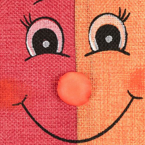 gjenstander Morsom dekorativ drage til oppheng oransje 18×26 cm 2 stk