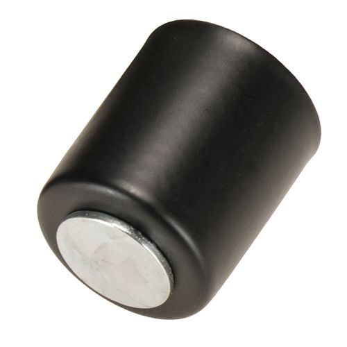 Floristik24 Magnetisk lysestake, svart metall, H3 cm, 4 stk.