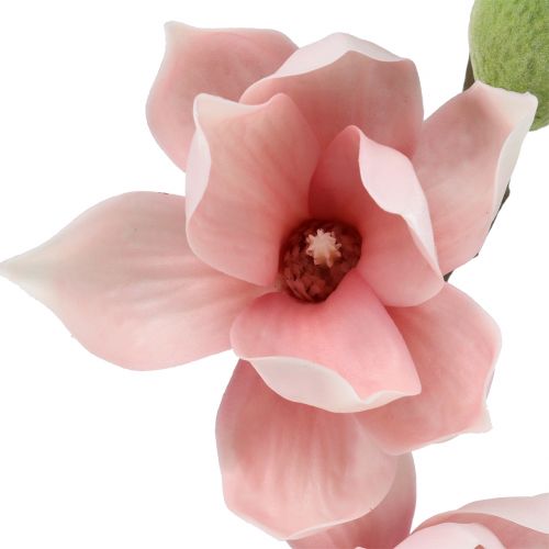 gjenstander Kunstig magnolia lys rosa 70cm