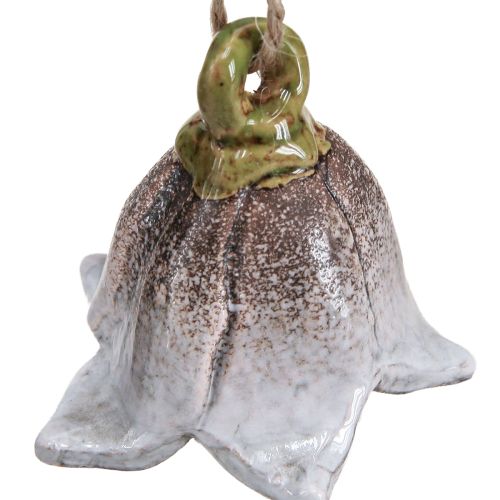 Floristik24 Liljekonvall keramisk blomsterdekor for oppheng Ø5cm 6 stk