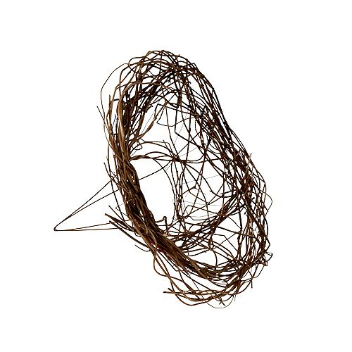 Floristik24 Mansjett av vintre Ø20cm natur 8stk