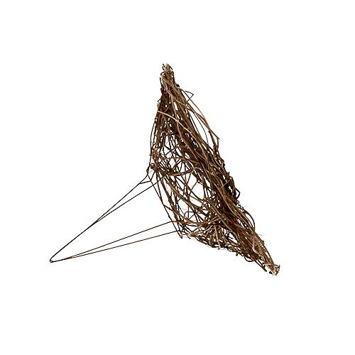 Floristik24 Mansjett av vintre Ø20cm natur 8stk