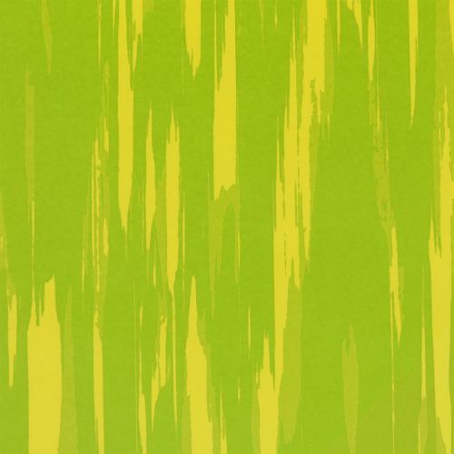 gjenstander Mansjettpapir stripet mai grønn, gul 25cm 100m
