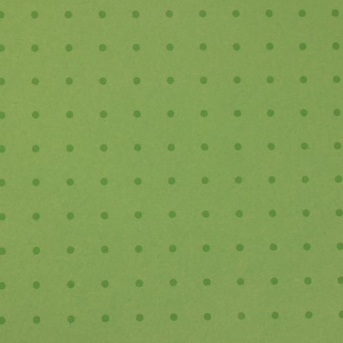 gjenstander Mansjettpapir silkepapir grønne prikker 25cm 100m