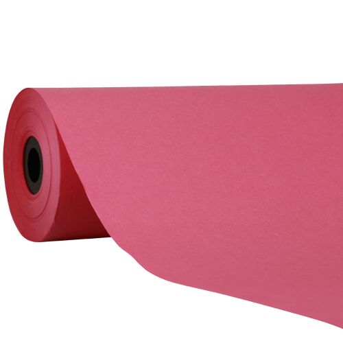 Mansjettpapir blomsterpapir silkepapir rosa 25cm 100m
