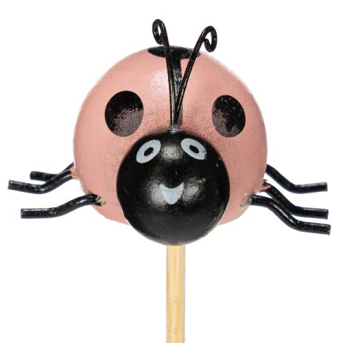 gjenstander Marihøne dekorative figurer til blomsterpotter og blomsteroppsatser til vårdekorasjon, 32 cm, 16 deler