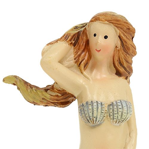 Deko figur havfrueblå 6cm - 9,5cm 3stk | Floristik24.no