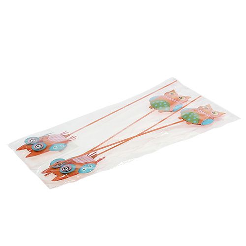 Floristik24 Metallugle 7cm på trådsorteringen. 4stk