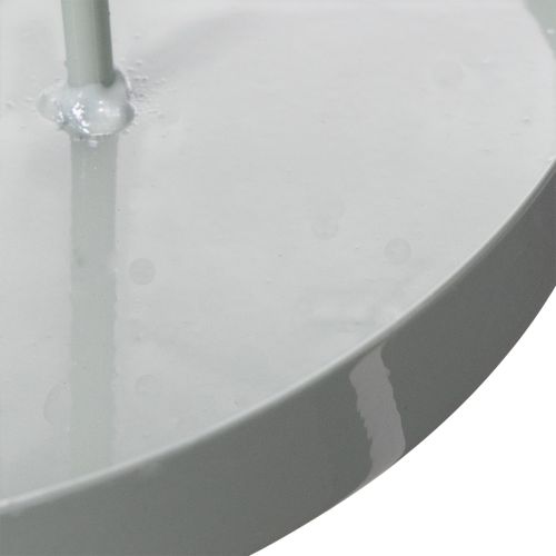 gjenstander Dekorativt brett til bruk på kjøkkenet og til å dekorere spisebordet, høyt håndtak, 18 cm