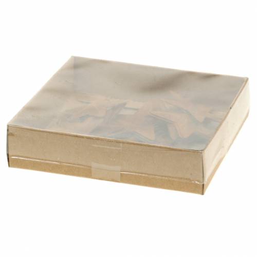 Floristik24 Stjernepatina metall 5cm 24 stk