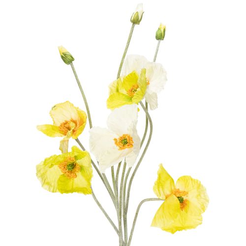 Kunstig valmuedekorasjon for stuer og kontorer, 95 cm