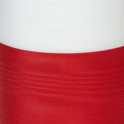 Moiré-kransbånd, sørgebånd hvitt-rødt, dekorativt bånd 150 mm, minnebånd fleur-sorgebånd, acetattaft 25 m | Floristik24.no