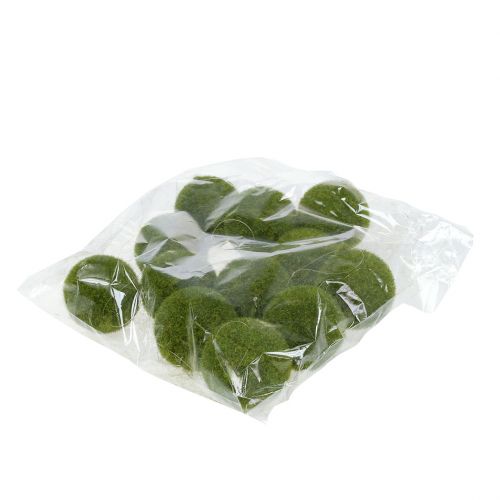 Floristik24 Mosekule Ø6cm grønn 12stk