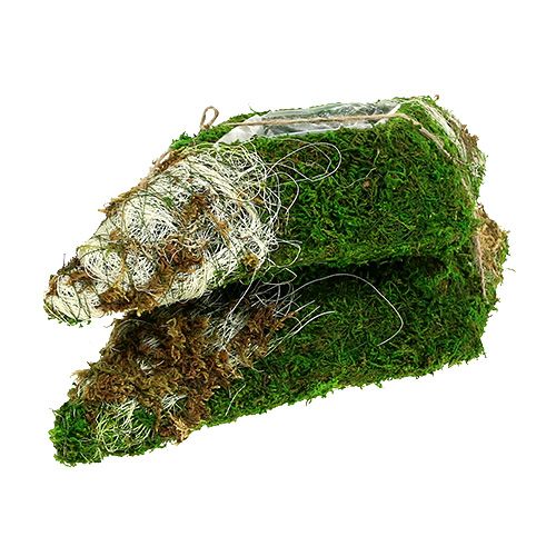 Floristik24 Mosepute rhombus 34cm x 19cm 2stk