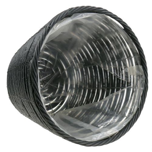 Floristik24 Plantegryte rotting utseende antrasitt Ø30cm H24cm