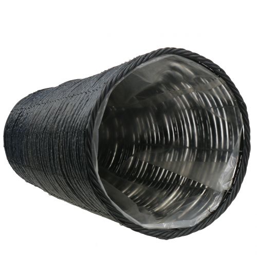 Floristik24 Plant potte rotting utseende antrasitt Ø30cm H50cm