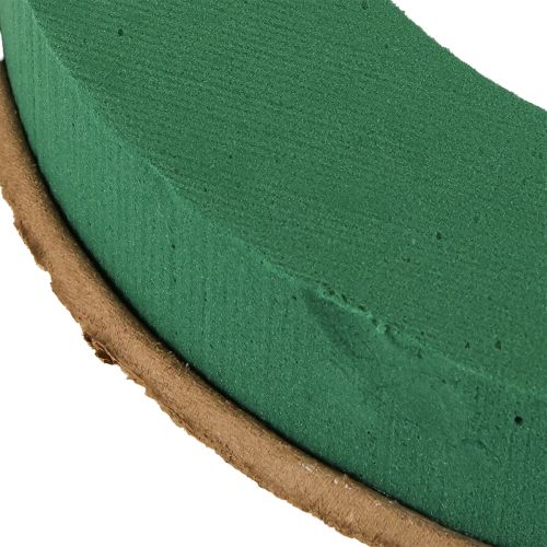 Floristik24 Våt blomsterskumkransbunn av papp Ø25 cm 2 stk