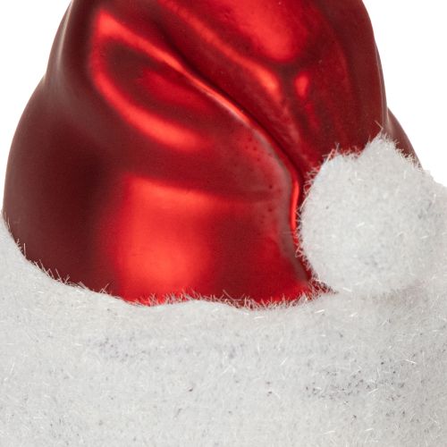 Julekule i glass, 8 cm, 6 stk. | Floristik24.no