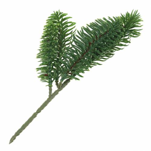 gjenstander Nobilis gran gren kunstig grønn 24cm 12stk