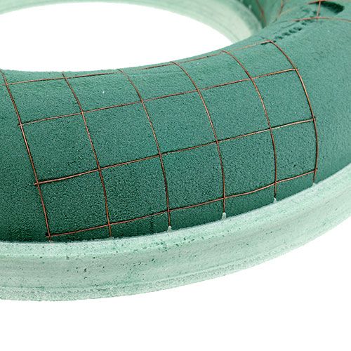 gjenstander Floral skumring grønn krans plug-in masse Ø42cm 2 stk