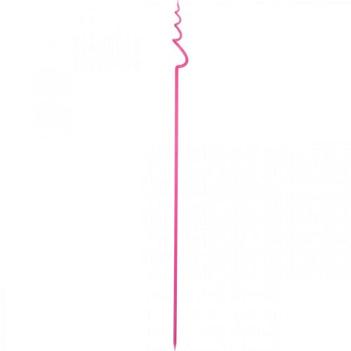 gjenstander Orkidépinne plast rosa støtte orkideplantestokk H64cm