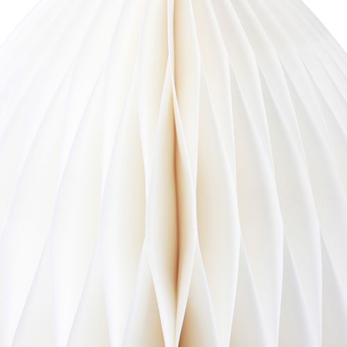 gjenstander Påskepynt papir honeycomb egg for plassering av honeycomb krem H30cm