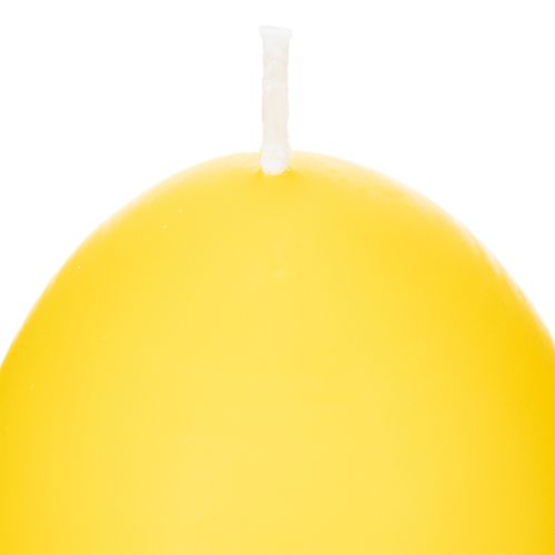 gjenstander Påskeegglys til påskepynt i stuen, attraktivt og perfekt til påske, 9 cm, 20 timer, 6 stk.