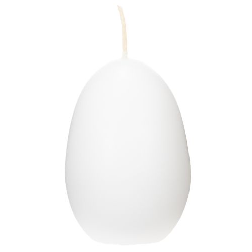 gjenstander Påskelys, eggformede, spesielle lys til påske, hvite, 9 cm, 6 stk.